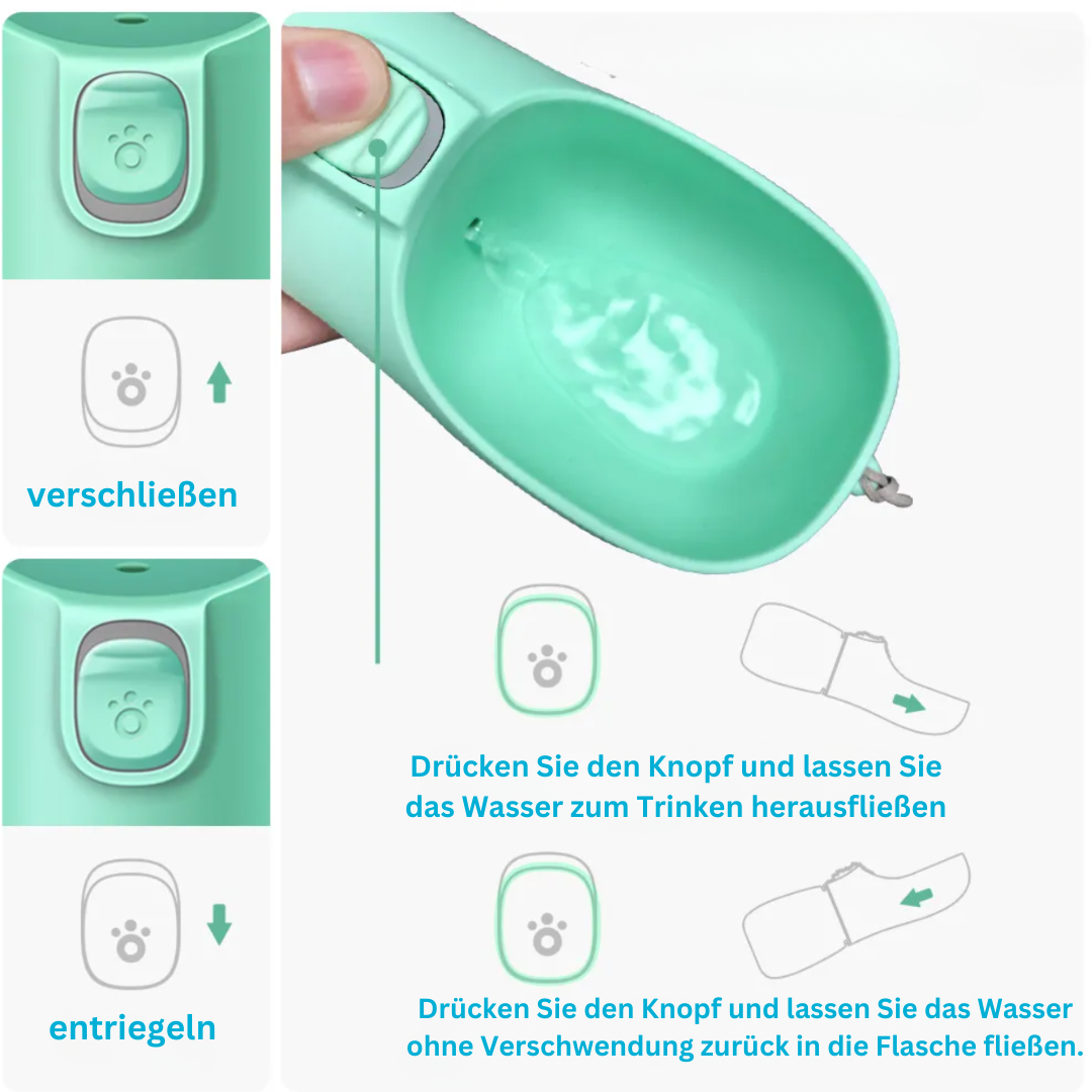 "HydroHound – Die tragbare Wasserquelle für unterwegs"